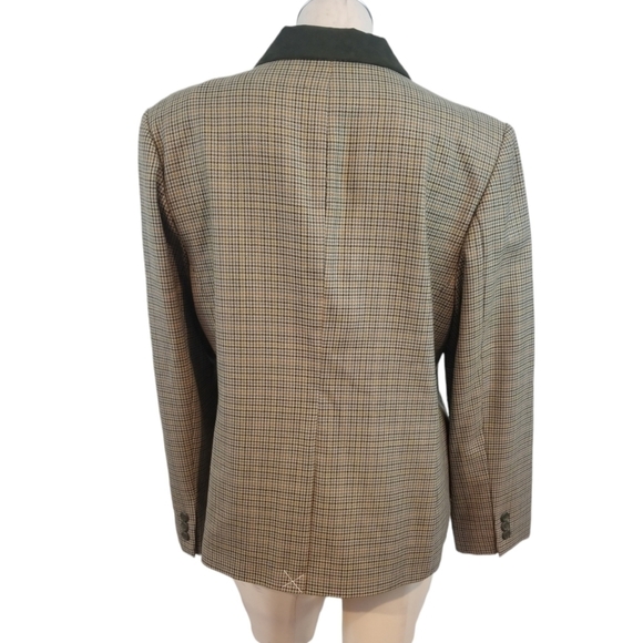 NWOT Pendleton Size 10P Blazer Green Multi-color - Picture 5 of 8